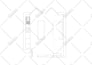 draft architectural floor plans, convert sketch, pdf to cad in autocad and revit