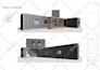 draw shipping container home blueprint set