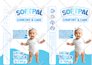 design rice bag packaging with print ready dieline and 3d mockup