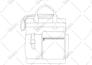 design full tech pack for bag concept backpack, handbag, purse, wallet, suitcase