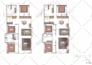 create a functional furniture layout and space planning for 1 room
