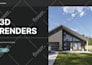 provide a full home design, architectural plans and 3d renderings