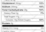 customize an fda compliant nutrition facts label