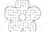create maze puzzles in different shapes