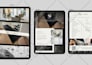 design a photography pricing guide, price list, menu design