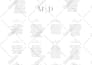 create an elegant, modern, minimalist wedding seating chart