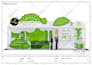 design and render 3d trade booth design and exhibition booth
