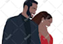 draw faceless, minimalist vector portrait from your photo