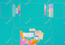 do box design, product packaging and label design