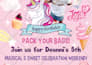 design a birthday party , invitation cards