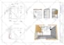 create a kitchen or bathroom design with layout and plans