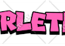 put your text or your name on super mario logo hand drawn