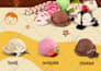 professional ice cream menu for your restaurant or cafe