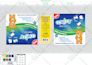 quickly edit resize update product label, packaging design