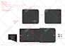 design small leather or non leather accessories with tech pack