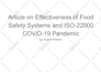write articles and blogs on nutrition, food, diet and food safety