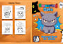 design KDP adult activity book, puzzles and swear word coloring pages
