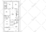 draw an architectural 2d floor plan, home plan, house plan, autocad 2d drawings