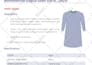 design a professional product sheet or sales sheet