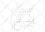 redraw floor plan, PDF to autocad dwg dxf, 2d floor plan drafting