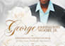 design  memorial, obituary, tribute or funeral program book
