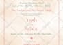 design an elegant wedding invitation or ecard for whatsapp