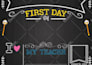 do creative birthday chalkboard