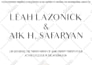 design a stunning wedding or party invitation for you