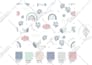 design unique and seamless hand drawn and digital patterns