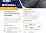 design a professional sell sheet, datasheet, spec sheet, price list