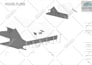 draw architectural 2d floor plan house plan in autocad