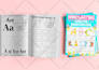 design kids activity book, letters and numbers tracing and kdp low content book