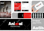 do custom minimalist logo design and full brand identity kit