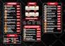 design digital food menu, burger flyer, poster, pizza, hotel menu