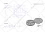 design mechanical parts, 2d technical cad drawing, 3d modeling in autocad
