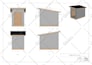 3d design woodworking furniture, pergola, shed, deck