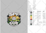 embroidery digitizing, logo, digitize image for embroidery in dst, pes, emb
