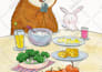 create hand drawn cute character and illustration