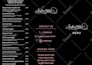 design a modern and professional service menu for restaurants and cafes