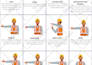 draw exercise illustrations, workout, yoga, medical, and manual illustrations