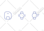 design svg UI icons for your website and apps