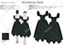make your professional fashion tech pack for production