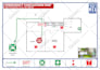 do airbnb evacuation, escape, egress plans, diagrams