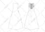 make a fashion technical flat drawing within 6 hours