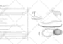 make technical sketches of your woman footwear design