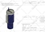 make a 3d cad model, 2d technical drawings and renders