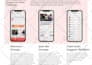 design mobile app design, and app ui design in figma