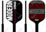 create pickleball paddle rackets design
