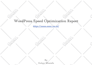 optimize wordpress website speed and improve pagespeed score