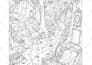 draw a detailed fantasy character ink illustration